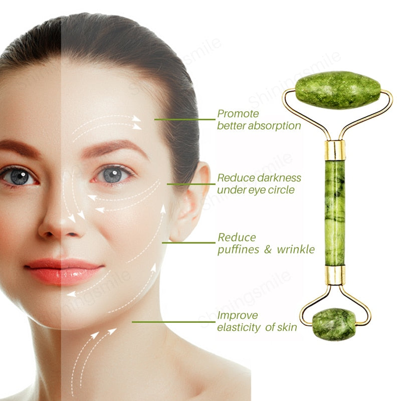 Original Jade Roller and Gua Sha Set